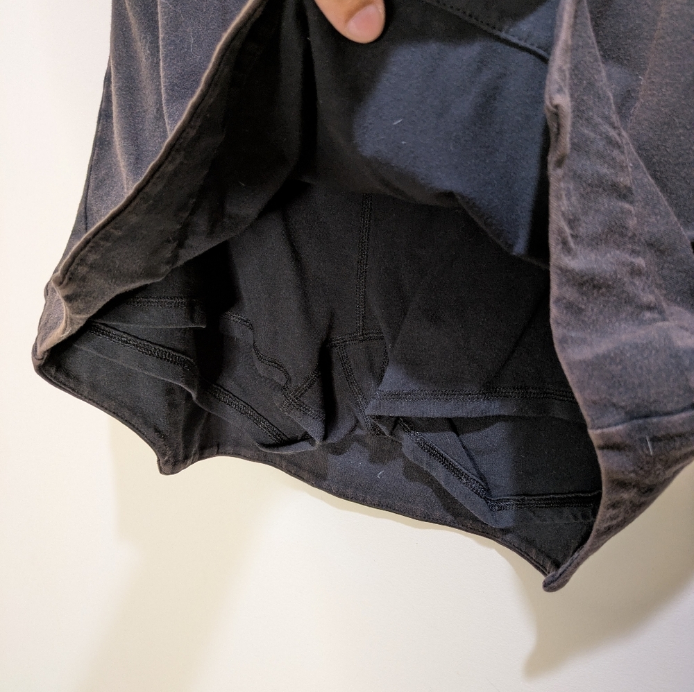 Free People Movement Hot Shot Skirt Set Skort Hoodie Two Piece Grey Small - Picture 7 of 7